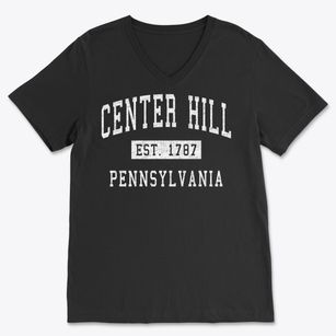 Center Hill Pennsylvania Classic Established Soft Lightweight V-Neck