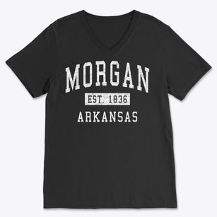 Morgan Arkansas Classic Established Soft Lightweight V-Neck