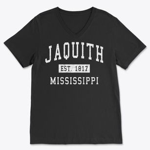Jaquith Mississippi Classic Established Soft Lightweight V-Neck