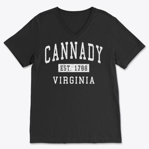 Cannady Virginia Classic Established Soft Lightweight V-Neck