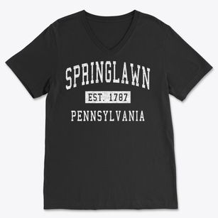Springlawn Pennsylvania Classic Established Soft Lightweight V-Neck