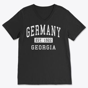 Germany Georgia Classic Established Soft Lightweight V-Neck