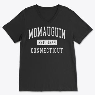 Momauguin Connecticut Classic Established Soft Lightweight V-Neck
