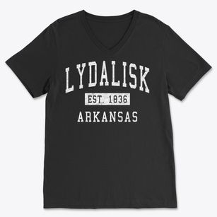 Lydalisk Arkansas Classic Established Soft Lightweight V-Neck