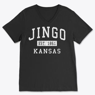 Jingo Kansas Classic Established Soft Lightweight V-Neck