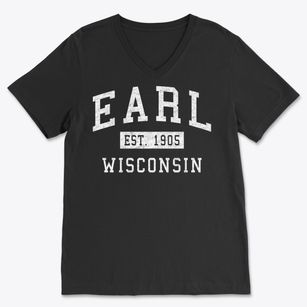 Earl Wisconsin Classic Established Soft Lightweight V-Neck