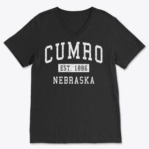 Cumro Nebraska Classic Established Soft Lightweight V-Neck