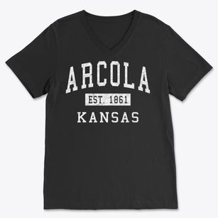 Arcola Kansas Classic Established Soft Lightweight V-Neck