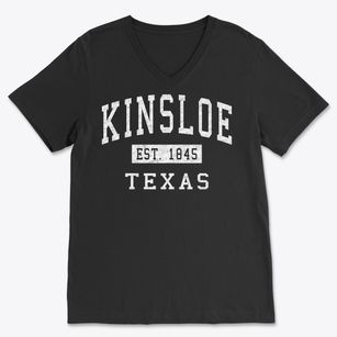 Kinsloe Texas Classic Established Soft Lightweight V-Neck