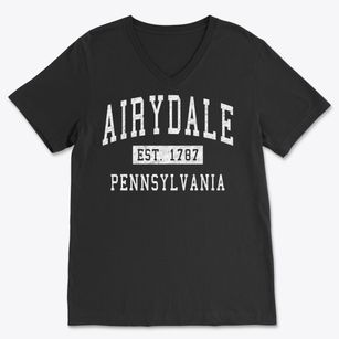 Airydale Pennsylvania Classic Established Soft Lightweight V-Neck