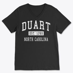 Duart North Carolina Classic Established Soft Lightweight V-Neck