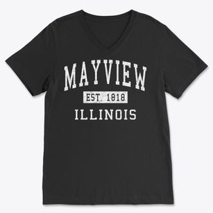 Mayview Illinois Classic Established Soft Lightweight V-Neck