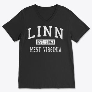 Linn West Virginia Classic Established Soft Lightweight V-Neck