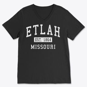 Etlah Missouri Classic Established Soft Lightweight V-Neck