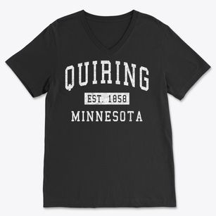 Quiring Minnesota Classic Established Soft Lightweight V-Neck
