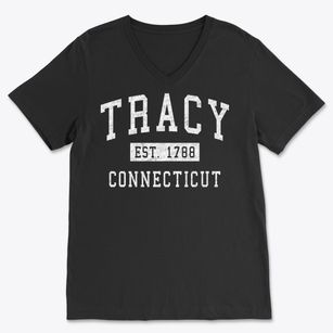 Tracy Connecticut Classic Established Soft Lightweight V-Neck