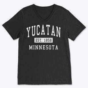Yucatan Minnesota Classic Established Soft Lightweight V-Neck