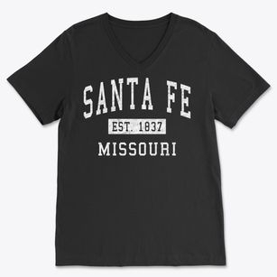 Santa Fe Missouri Classic Established Soft Lightweight V-Neck