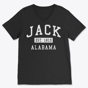 Jack Alabama Classic Established Soft Lightweight V-Neck