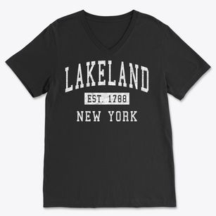 Lakeland New York Classic Established Soft Lightweight V-Neck
