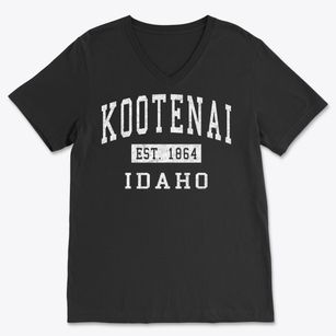 Kootenai Idaho Classic Established Soft Lightweight V-Neck