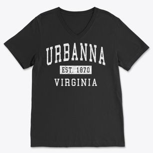 Urbanna Virginia Classic Established Soft Lightweight V-Neck