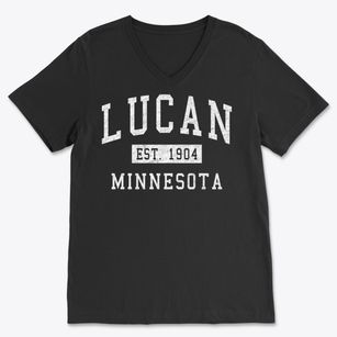 Lucan Minnesota Classic Established Soft Lightweight V-Neck