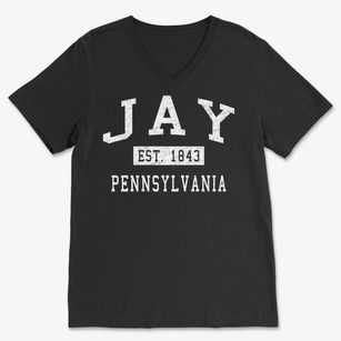 Jay Pennsylvania Classic Established Soft Lightweight V-Neck