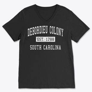 Debordieu Colony South Carolina Classic Established Soft Lightweight V-Neck