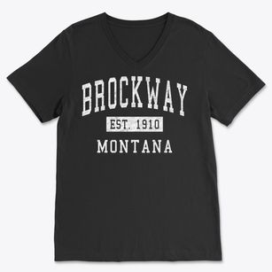 Brockway Montana Classic Established Soft Lightweight V-Neck