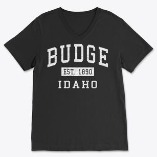 Budge Idaho Classic Established Soft Lightweight V-Neck