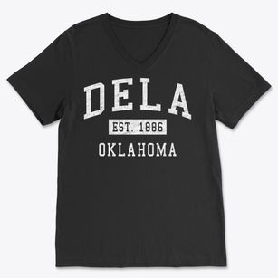Dela Oklahoma Classic Established Soft Lightweight V-Neck