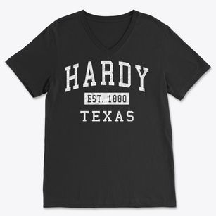 Hardy Texas Classic Established Soft Lightweight V-Neck