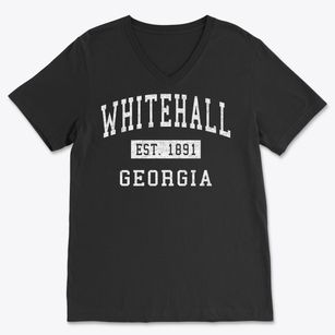 Whitehall Georgia Classic Established Soft Lightweight V-Neck
