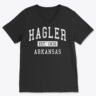 Hagler Arkansas Classic Established Soft Lightweight V-Neck