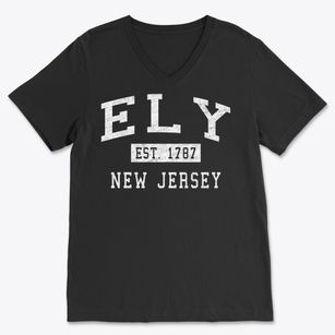 Ely New Jersey Classic Established Soft Lightweight V-Neck