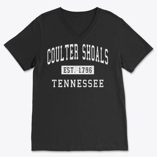 Coulter Shoals Tennessee Classic Established Soft Lightweight V-Neck