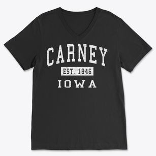 Carney Iowa Classic Established Soft Lightweight V-Neck
