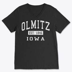 Olmitz Iowa Classic Established Soft Lightweight V-Neck