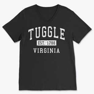 Tuggle Virginia Classic Established Soft Lightweight V-Neck