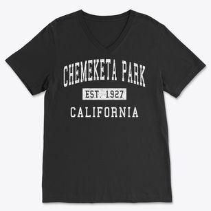 Chemeketa Park California Classic Established Soft Lightweight V-Neck