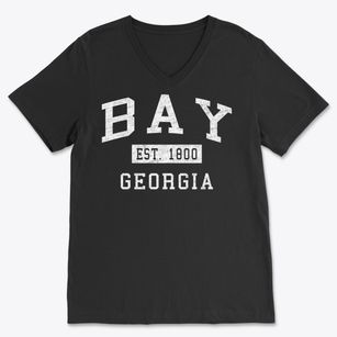 Bay Georgia Classic Established Soft Lightweight V-Neck