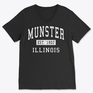 Munster Illinois Classic Established Soft Lightweight V-Neck