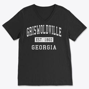 Griswoldville Georgia Classic Established Soft Lightweight V-Neck