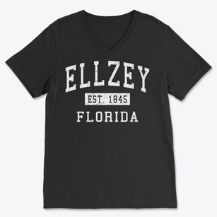 Ellzey Florida Classic Established Soft Lightweight V-Neck