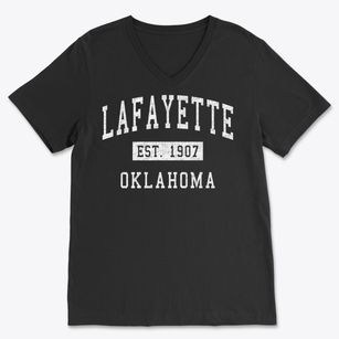 Lafayette Oklahoma Classic Established Soft Lightweight V-Neck