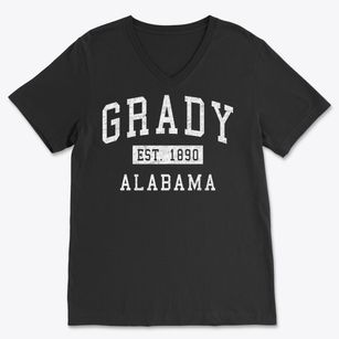Grady Alabama Classic Established Soft Lightweight V-Neck