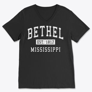 Bethel Mississippi Classic Established Soft Lightweight V-Neck