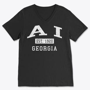 Ai Georgia Classic Established Soft Lightweight V-Neck