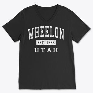 Wheelon Utah Classic Established Soft Lightweight V-Neck